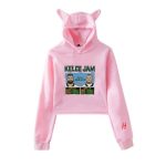 Kelce Jam Jason And Travis Crop Top Hoodie