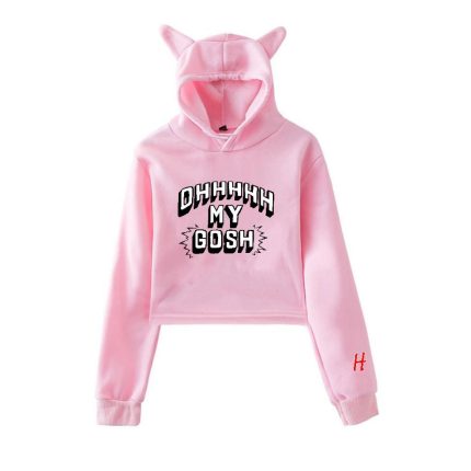 New Heights OHH MY GOSH - Crop Top Hoodie