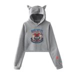 Big Yeti For President - Crop Top Hoodie