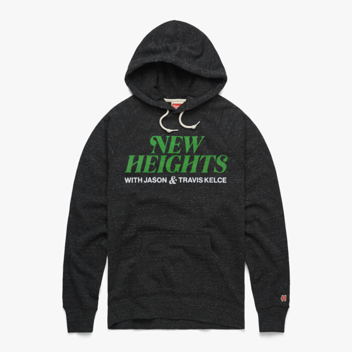 New Heights Podcast Hoodie - Charcoal