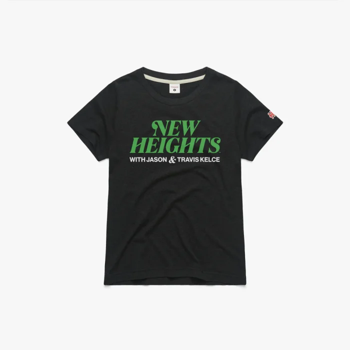 Shop the Women's New Heights Podcast collection! Featuring stylish, comfortable apparel for fans of the New Heights Podcast. Perfect for showcasing your love for the show, with designs that fit any occasion. Available in various sizes—shop now!